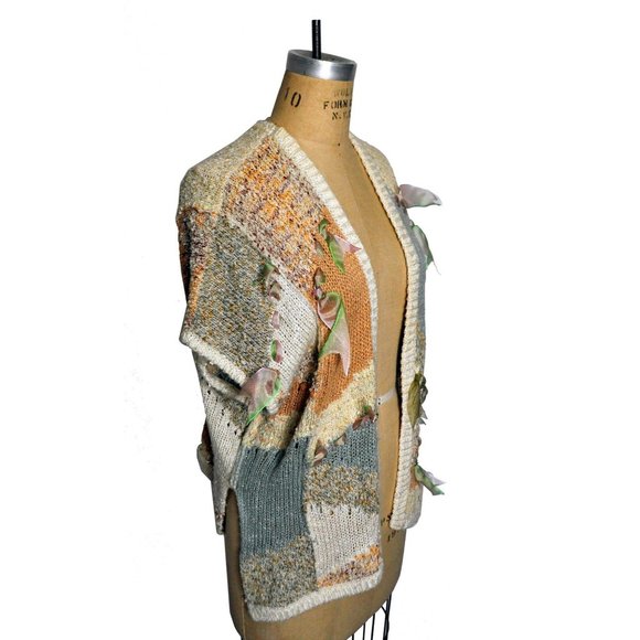 80s Vintage Gil Aimbez for Static Sweater Vest Rib - Picture 3 of 6